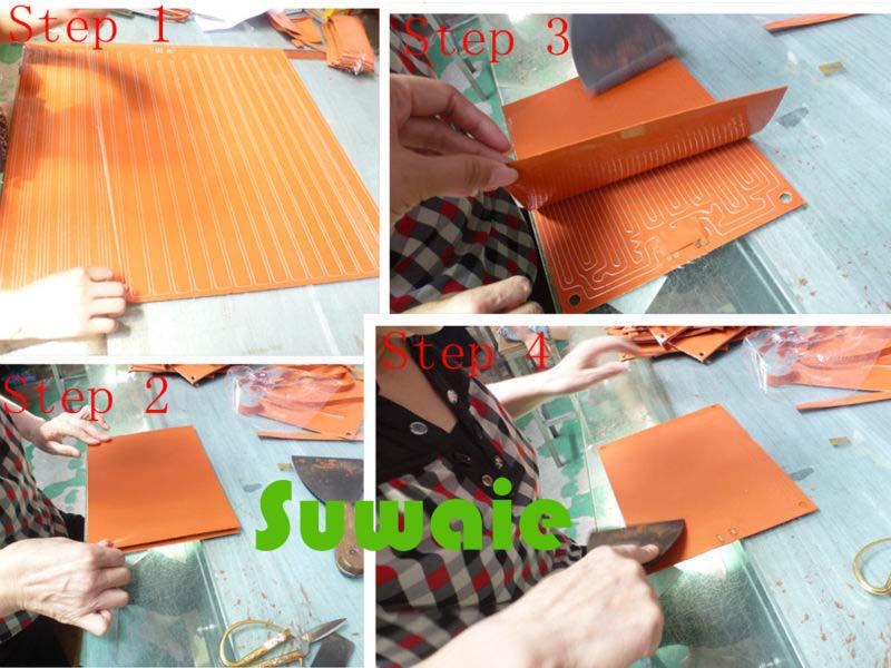 Signal Snowmelt Silicone Rubber Heating Pad process1
